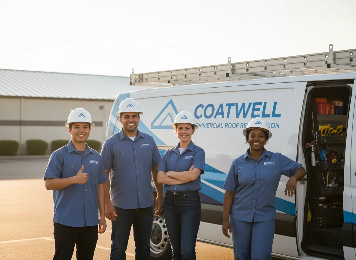 Commercial roof coating company in Lore City, OH